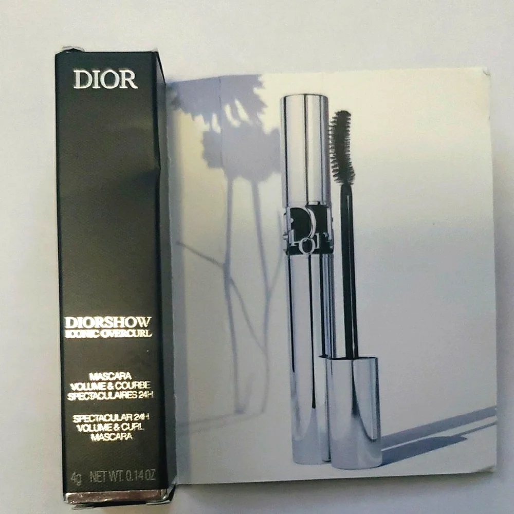 Dior Diorshow Iconic 24h Overcurl Mascara 090 Noir Black Travel Size